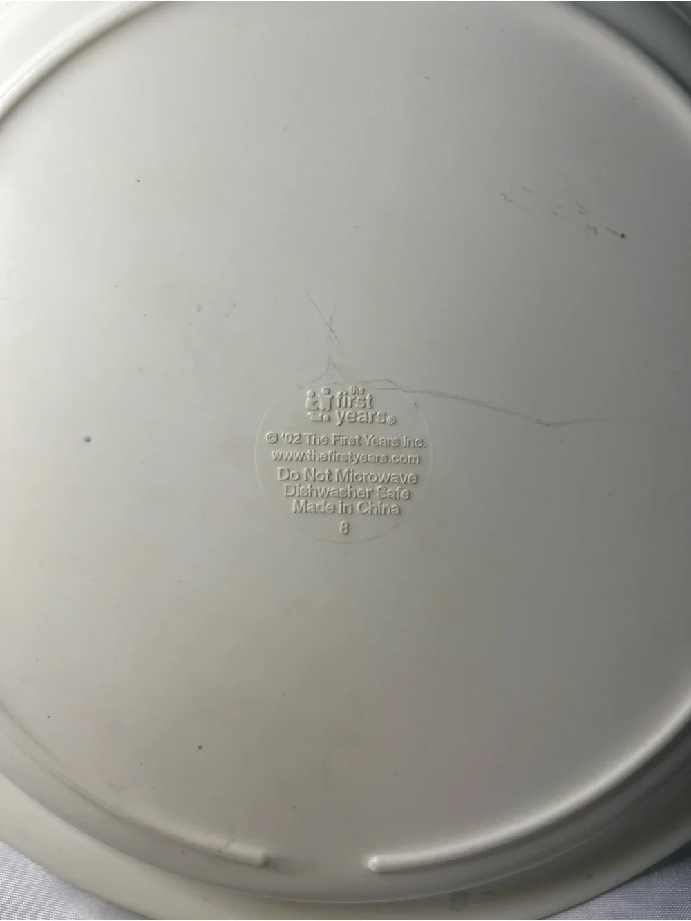 Vintage Disney Winnie the Pooh‎ The First Years Melamine Child’s Plate 2002